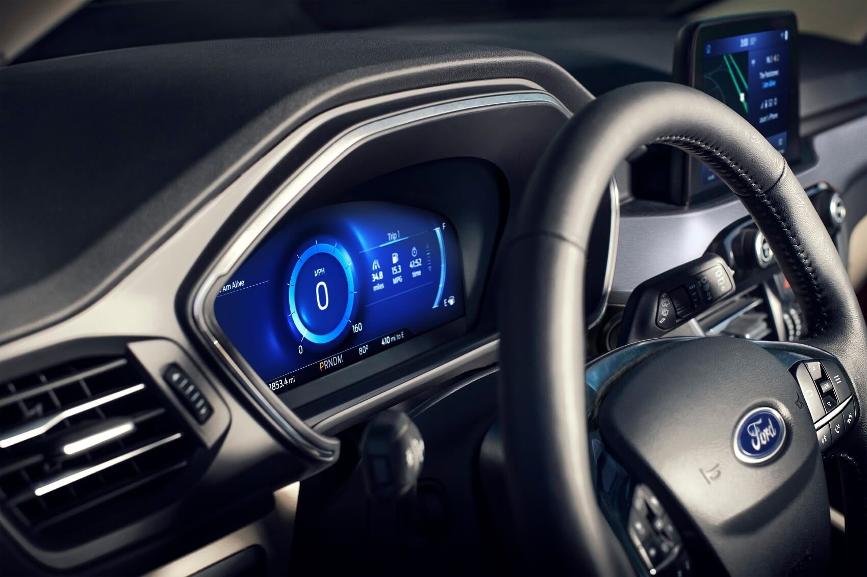 Ford Escape interior technology