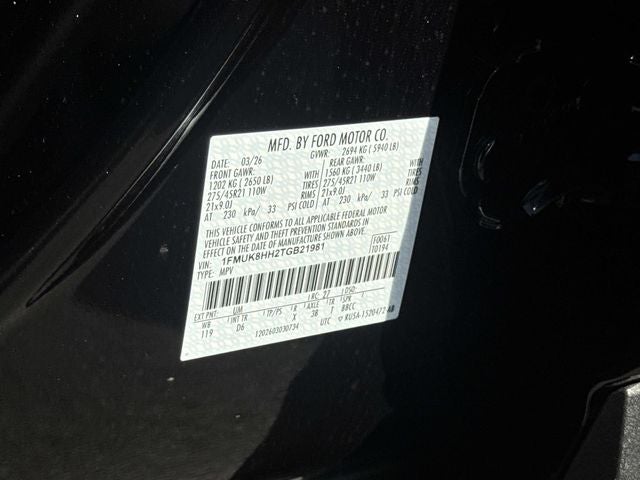 2026 Ford Explorer Platinum