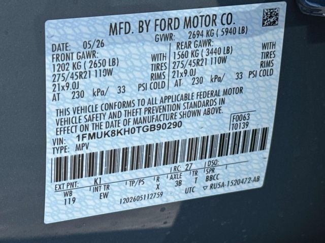 2026 Ford Explorer ST-Line