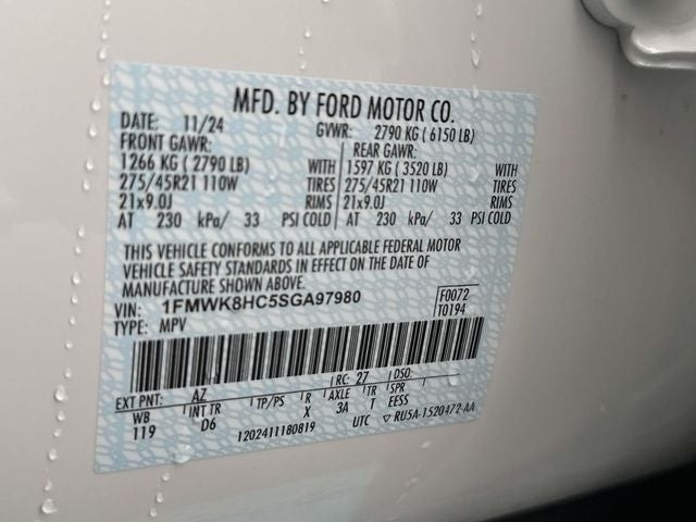 2025 Ford Explorer Platinum