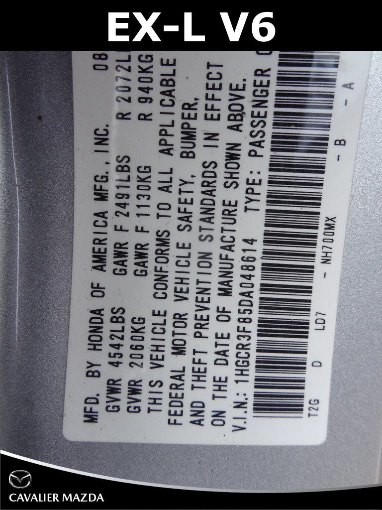 2013 Honda Accord EX-L