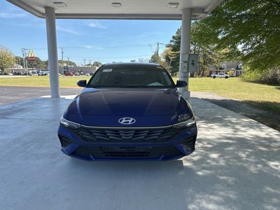 2025 Hyundai Elantra HEV Blue