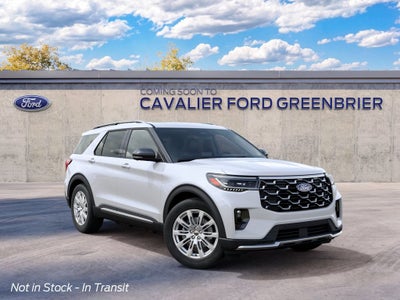 2027 Ford Explorer 4-Door 4DR 4WD PLTNM