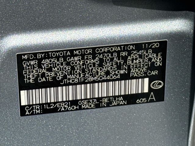 2021 Lexus IS 300