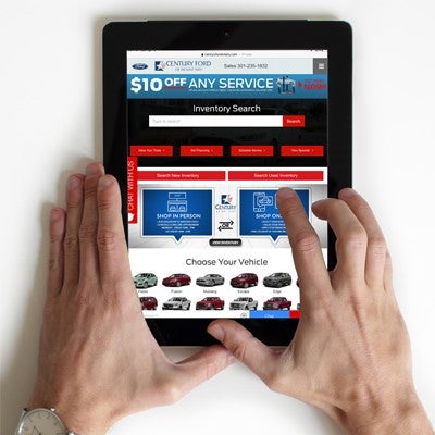 Buy Online at Century Ford of Mt. Airy, Inc. in Mt Airy MD